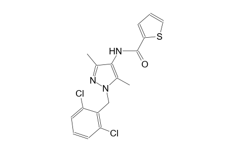 N-[1-(2,6-dichlorobenzyl)-3,5-dimethyl-1H-pyrazol-4-yl]-2-thiophenecarboxamide