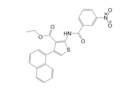 ethyl 4-(1-naphthyl)-2-[(3-nitrobenzoyl)amino]-3-thiophenecarboxylate