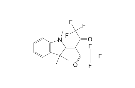 1,1,1,5,5,5-hexafluoro-3-(1,3,3-trimethyl-2-indolylidene)pentane-2,4-dione