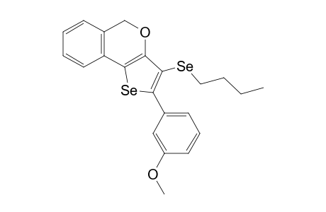 3-(Butylselanyl)-2-(3-methoxyphenyl)-5H-selenopheno[3,2-c]isochromene
