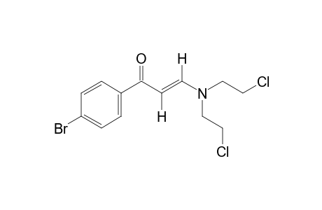 trans-3-[bis(2-chloroethyl)amino]-4'-bromoacrylophenone