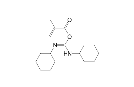 (N,N'-dicyclohexylcarbamimidoyl) 2-methylprop-2-enoate