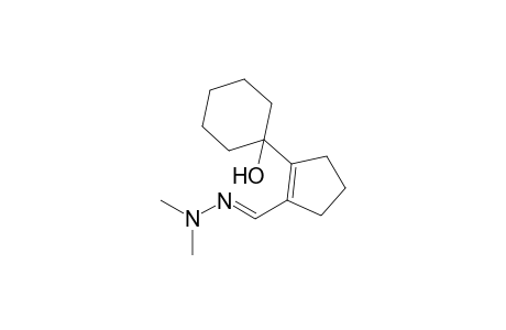 2-(1-Hydroxycyclohex-1-yl)cyclopentene-1-carboxaldehyde N,N-dimethylhydrazone