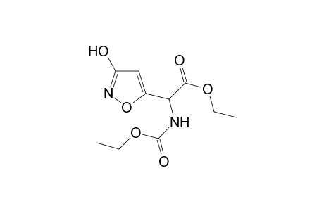ethyl 2-(ethoxycarbonylamino)-2-(3-hydroxyisoxazol-5-yl)acetate