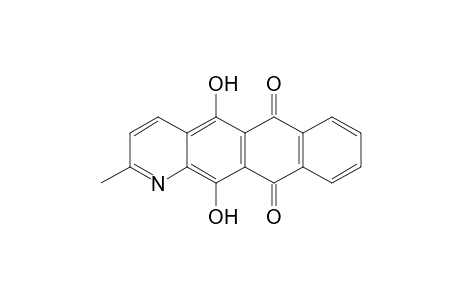 2-Methyl-5,12-dihydroxy-6,11-dioxo-1-azanaphthacene