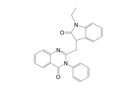 2-[(1-ethyl-2-oxo-2,3-dihydro-1H-indol-3-yl)methyl]-3-phenyl-4(3H)-quinazolinone
