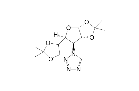 1-(3'-Deoxy-1',2':5',6'-di-O-isopropylidene-.alpha.,D-glucopfuranos-3'-yl)-1,2,3,4-tetrazole