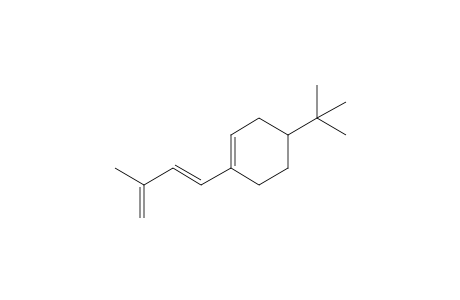 4-t-Butyl-1-(3-methylbuta-1,3-dienyl)cyclohex-1-ene