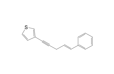 (E)-3-(5-Phenyl-4-penten-1-yn-1-yl)thiophene