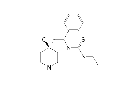 3-ethyl-1-[2-(4-hydroxy-1-methylpiperidin-4-yl)-1-phenylethyl]thiourea