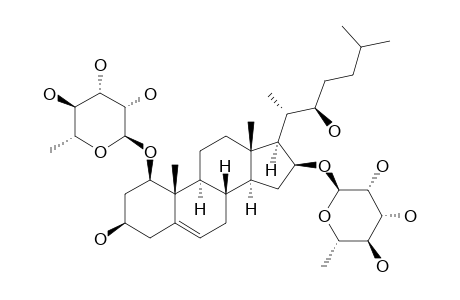 (22S)-16-BETA-[(ALPHA-L-RHAMNOPYRANOSYL)-OXY]-3-BETA,22-DIHYDROXY-CHOLEST-5-EN-1-BETA-YL-ALPHA-L-RHAMNOPYRANOSIDE