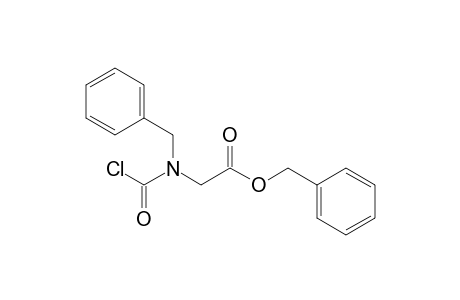 Benzyl 2-[(N-benzyl)-N-(chlorocarbonyl)amino]acetate