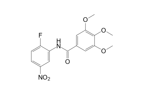 2'-fluoro-5'-nitro-3,4,5-trimethoxybenzanilide