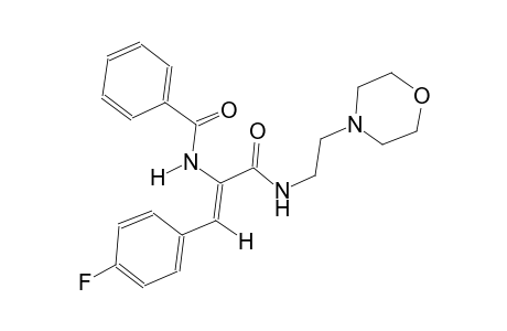 benzamide, N-[(Z)-2-(4-fluorophenyl)-1-[[[2-(4-morpholinyl)ethyl]amino]carbonyl]ethenyl]-