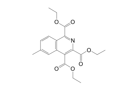 Triethyl 6-methylisoquinoline-1,3,4-tricarboxylate