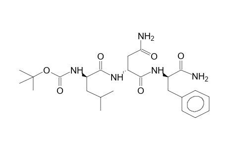 TERT-BUTYLOXYCARBONYL-LEUCINE-ASPARAGINE-PHENYLALANINE-NH2 PEPTIDE(ALPHA-L-L-L)