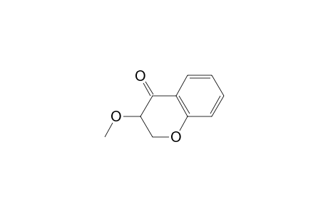 3-Methoxy-2,3-dihydrochromen-4-one