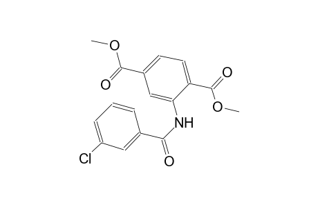 dimethyl 2-[(3-chlorobenzoyl)amino]terephthalate