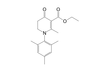 4-keto-2-methyl-1-(2,4,6-trimethylphenyl)-5,6-dihydropyridine-3-carboxylic acid ethyl ester