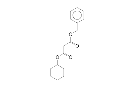1-Benzyl 3-cyclohexyl malonate