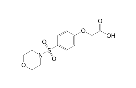 [p-(morpholinosulfonyl)phenoxy]acetic acid
