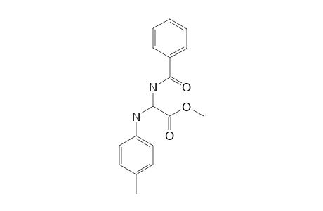 METHYL-2-BENZAMIDO-2-(PARA-TOLYLAMINO)-ACETATE