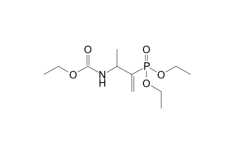 Ethyl N-(2-diethoxyphosphoryl-1-methyl-allyl)carbamate