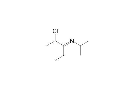 N-(2-Chloro-3-pentylidene)isopropylamine