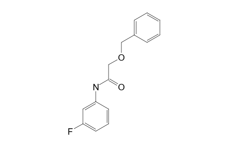 2-(benzyloxy)-N-(3-fluorophenyl)acetamide