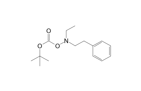 O-(Tert-butoxycarbonyl)-N-ethyl-N-phenethylhydroxylamine