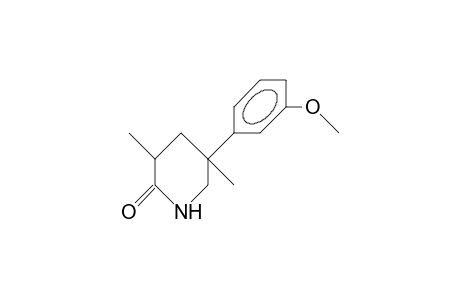 R-5-(3-Methoxy-phenyl)-cis-3,5-dimethyl-2-piperidone