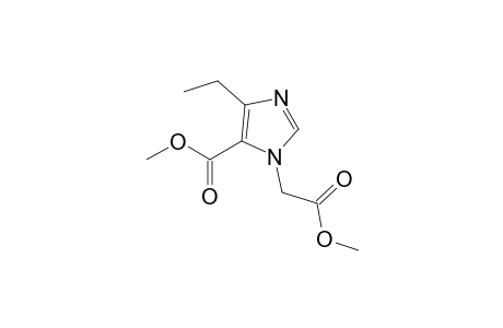 5-Ethyl-3-methoxycarbonylmethyl-3H-imidazole-4-carboxylic acid methyl ester