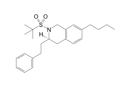 (3R)-2-(tert-Butanesulfonyl)-7-butyl-3-phenethyl-1,2,3,4-tetrahydroisoquinoline