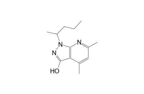4,6-dimethyl-1-(1-methylbutyl)-1H-pyrazolo[3,4-b]pyridin-3-ol