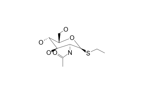 Ethyl 2-acetamido-1,2-dideoxy-1-thio-.beta.-D-glucopyranoside