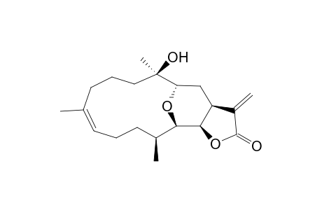 3,13-Epoxy-4-hydroxycembra-8,15(17)-dien-16,14-olide