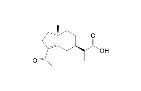 4-OxoIphionan-3(5),11(13)-dien-12-oic acid