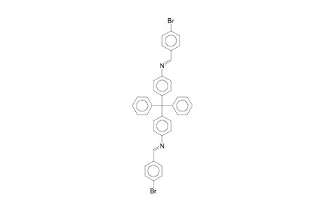 4,4'-Bis(4-bromobenzylideneamino)tetraphenylmethane