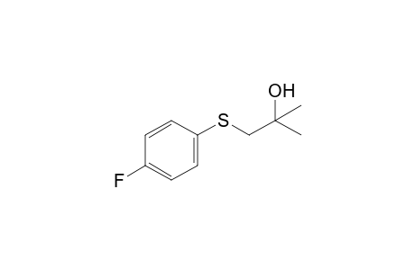 1-((4-Fluorophenyl)thio)-2-methylpropan-2-ol