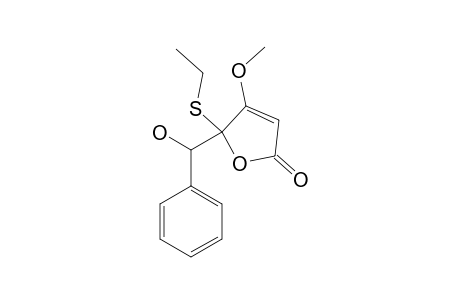 5-ETHYLTHIO-5-HYDROXYBENZYL-4-METHOXYFURAN-2(5H)-ONE;ISOMER-#1