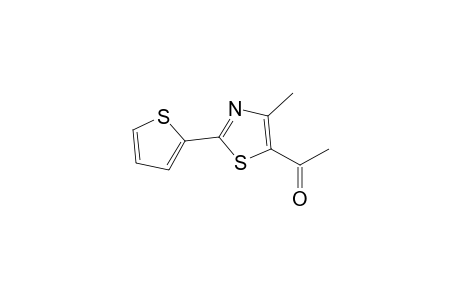 1-(4-Methyl-2-thiophen-2-yl-1,3-thiazol-5-yl)ethanone