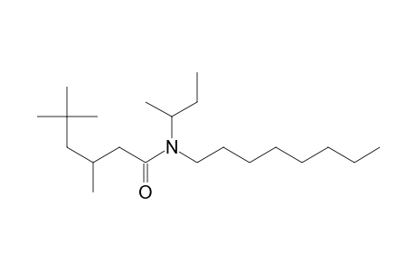 Hexanamide, 3,5,5-trimethyl-N-(2-butyl)-N-octyl-