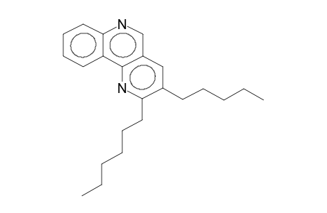 2-HEXYL-3-PENTYL-7,8-BENZO-1,6-NAPHTHYRIDINE