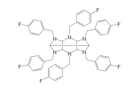 2,4,6,8,10,12-Hexa(4-fluorobenzyl)-2,4,6,8,10,12-hexaazatetracyclo[5.5.0.0(5,9).0(3,11)]dodecane