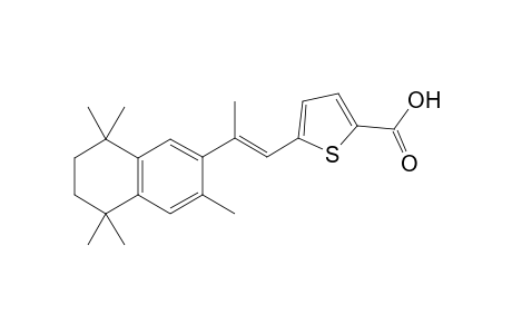(E)-5-[2-(5,6,7,8-Tetrahydro-3,5,5,8,8-pentamethyl-2-naphthyl)propen-1-yl]thiophenecarboxylc acid