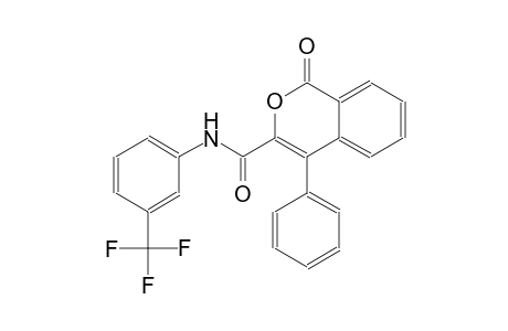 1H-2-benzopyran-3-carboxamide, 1-oxo-4-phenyl-N-[3-(trifluoromethyl)phenyl]-