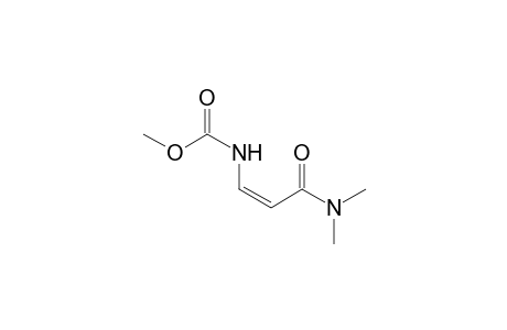 (Z)-Methyl 3-(Dimethylamino)-3-oxoprop-1-enylcarbamate