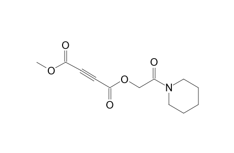 1-O-methyl 4-O-(2-oxo-2-piperidin-1-ylethyl) but-2-ynedioate