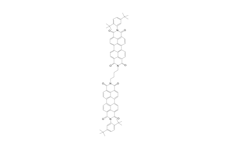 N(2),N(2)-[bis[2,5-di(t-butyl)phenyl]-N(1)-(4-aminobutyl)-N(1),N(1)-(1,4-butanediyl)-bis{3,4:9,10-perylenetetracarboxydiimide