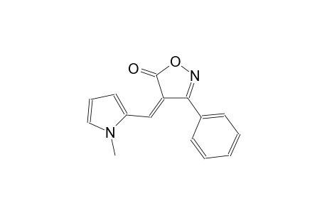 (4Z)-4-[(1-methyl-1H-pyrrol-2-yl)methylene]-3-phenyl-5(4H)-isoxazolone